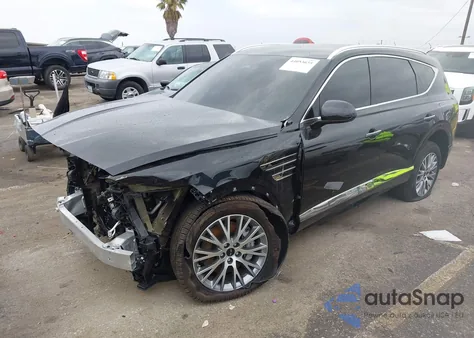 2025 Genesis Gv80 2.5T Standard Awd from USA, damaged, VIN KMUHFESB9SU269068